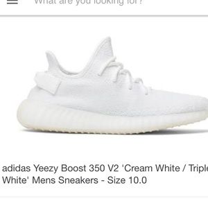 Yeezy boost350 v2  cream white/triple white